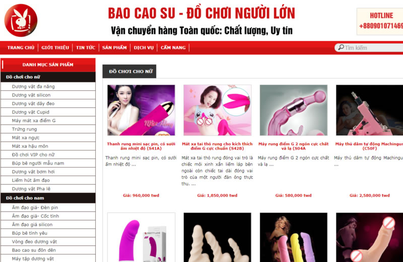 Shop đồ chơi tình dục nam nữ