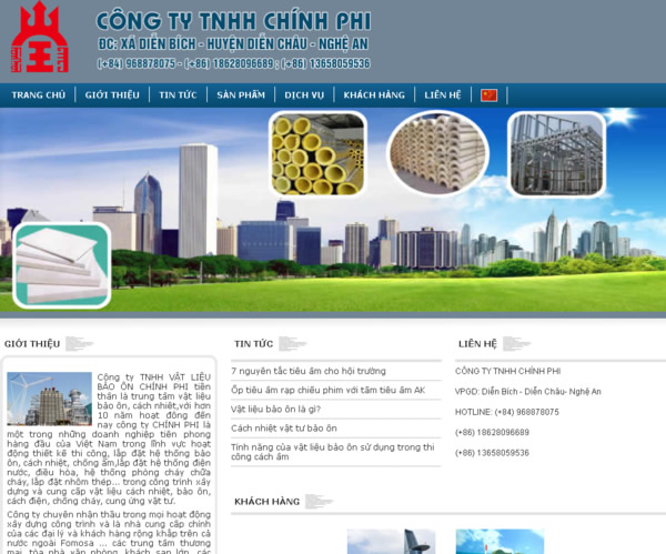 Công ty TNHH Bảo ôn Chính Phi