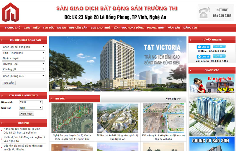 Sàn giao dịch bất động sản Trường Thi