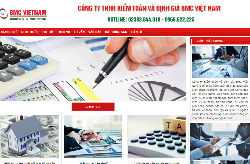 Thẩm định giá tại TP Vinh Nghệ An