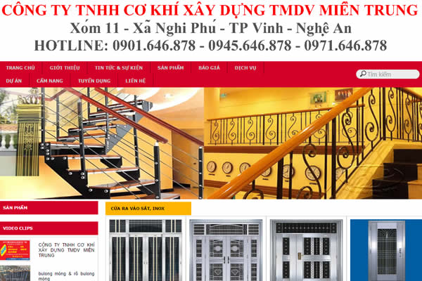 Công ty Cơ khí xây dựng Nghệ An Miền Trung