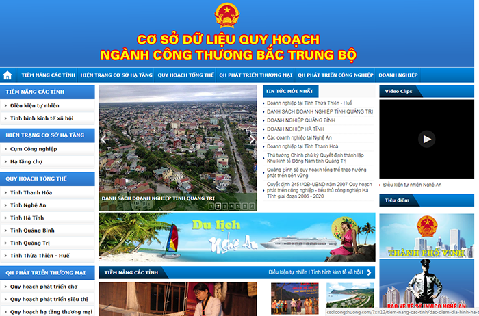 SỞ CÔNG THƯƠNG TỈNH NGHỆ AN 