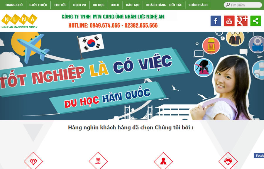 Công ty TNHH MTV Cung Ứng Nhân lực Nghệ An