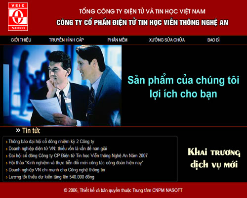 Công ty điện tử tin học viễn thông Nghệ An