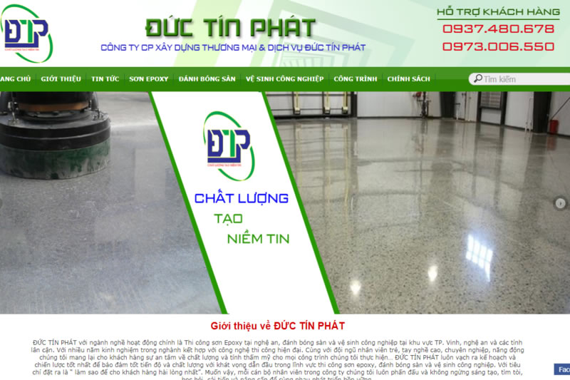 Sơn Epoxy tại TP Vinh Nghệ An