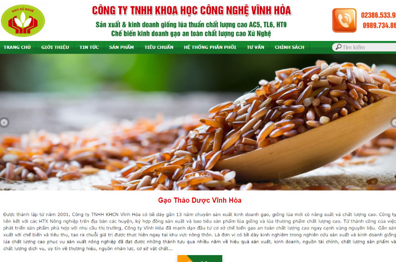 Công ty TNHH Khoa học Công nghệ Vĩnh Hòa