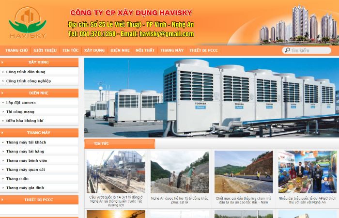 Công ty CP  Xây dựng Havisky