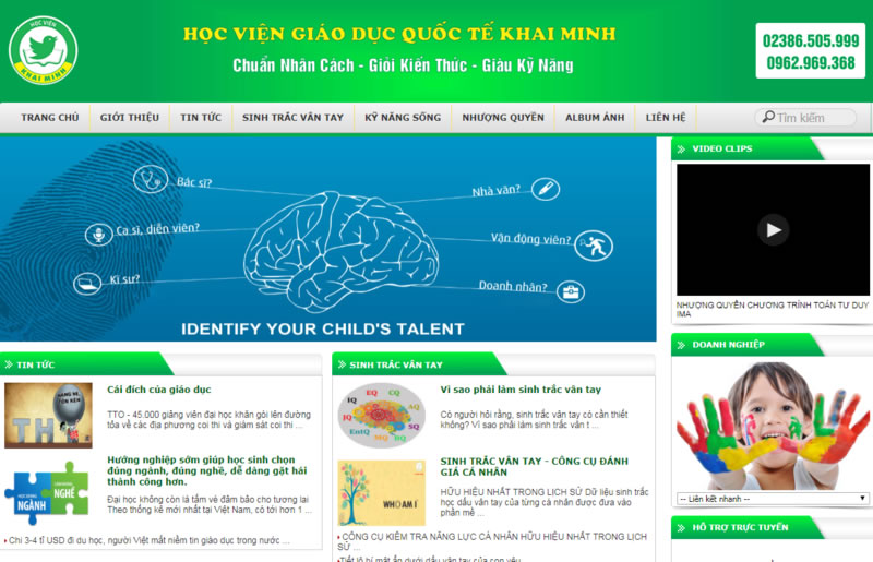 Công ty Học viện giáo dục Quốc tế Khai Minh