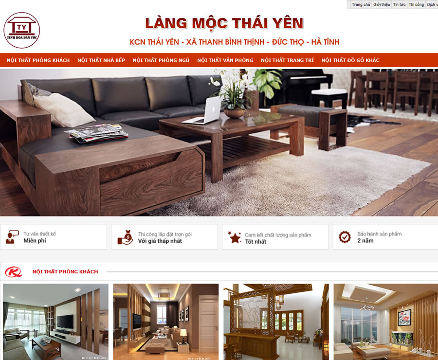 Làng Nghề Mộc nội thất Đồ gỗ Thái Yên