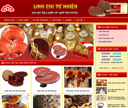 Linh chi tự nhiên Hàn Quốc