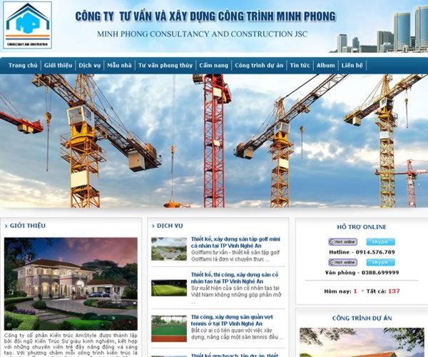 Công ty xây dựng và Thương mại Hoàng Long