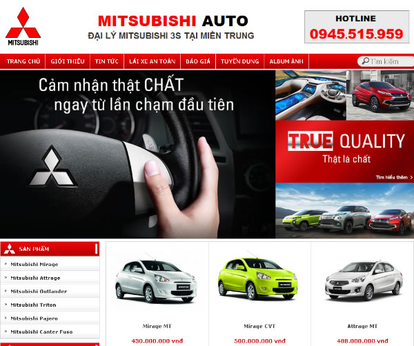 Đại lý Au to Mitsubishi Vinh Nghệ An