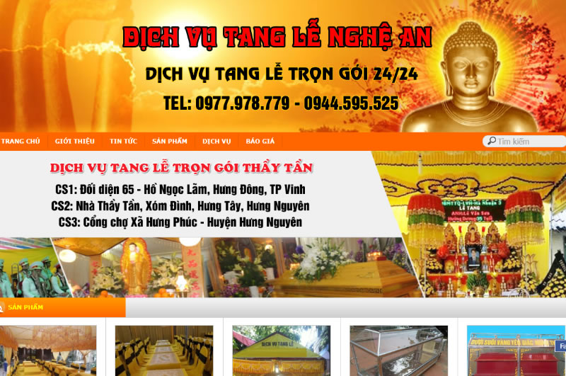 Cho thuê xe phục vụ tang lễ TP Vinh Nghệ An