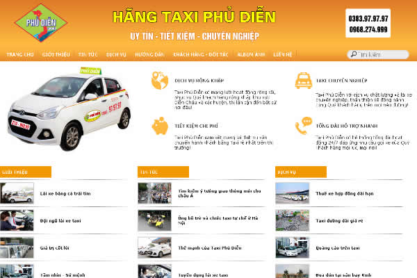 Taxi Phủ Diễn Nghệ An