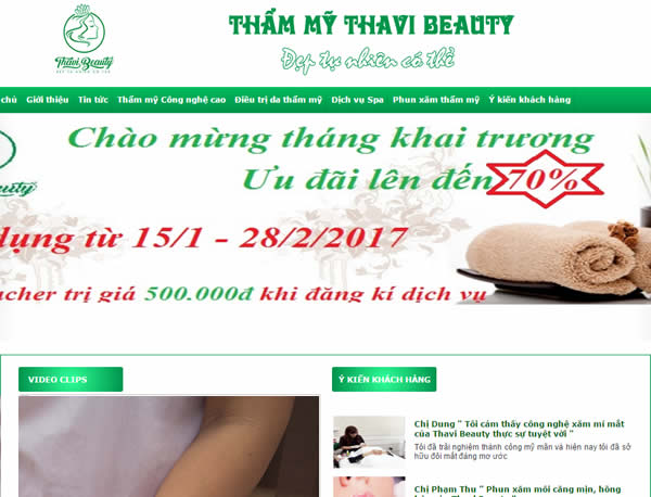 Thẩm mỹ viện Thavi Beauty