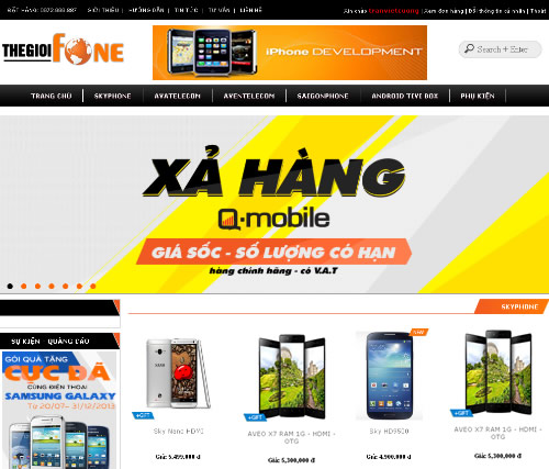 Cửa hàng điện thoại Skyphone