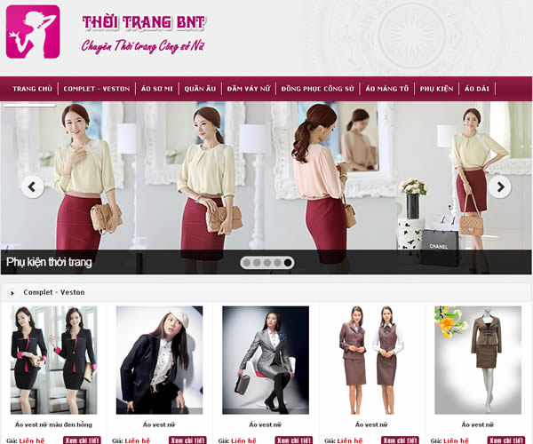 Shop thời trang Bắc Trung Nam BTN