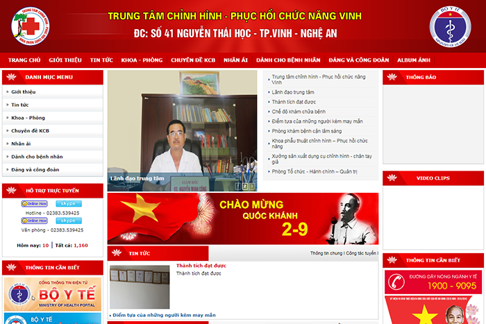 Trung tâm chỉnh hình - Phục hồi chức năng Vinh Nghệ An