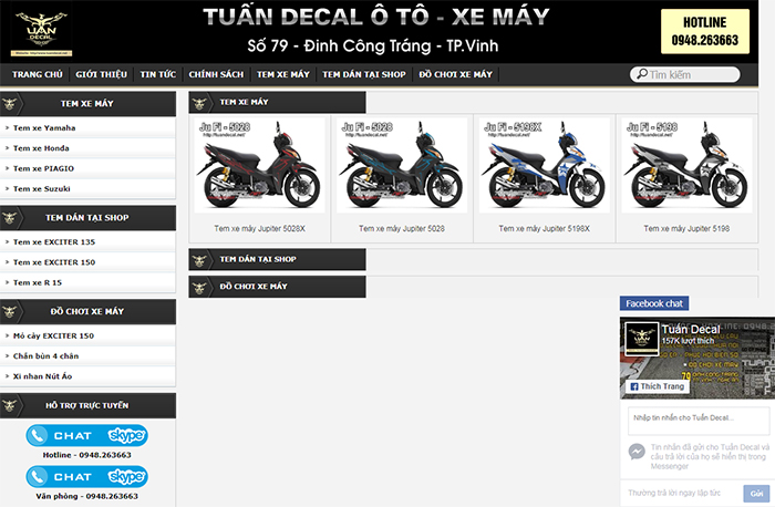 Tuấn Decal - Thiết kế tem xe theo yêu cầu