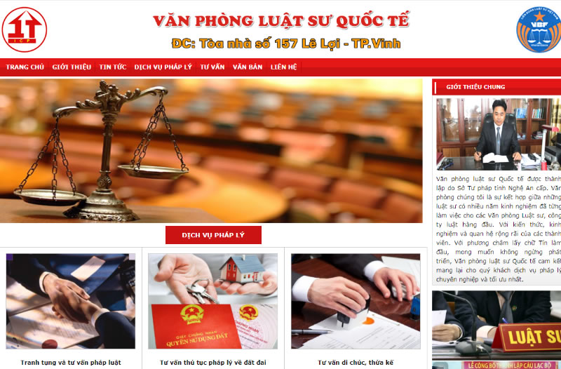 Văn phòng luật sư Quốc tế Nghệ An