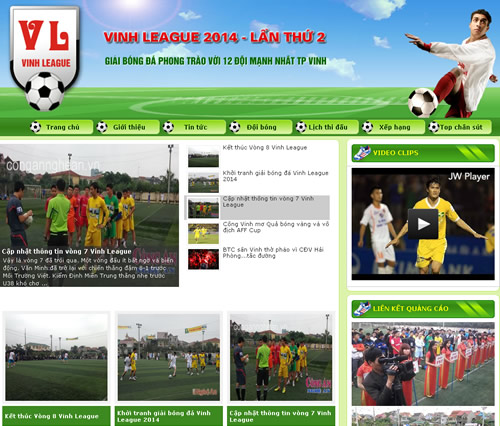 Giải bóng đá Vinh League TP Vinh