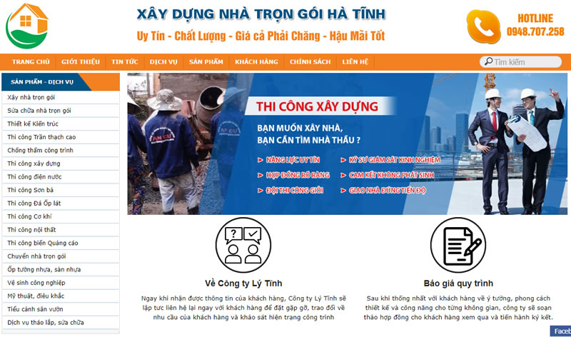 Công ty xây sửa chữa nhà trọn gói Hà Tĩnh