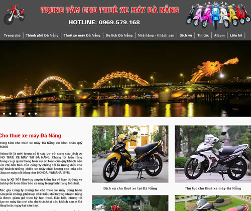 Trung tâm cho thuê xe máy Đà Nẵng