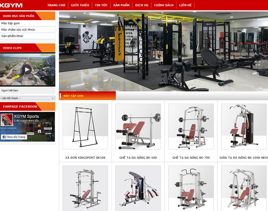 Setup phòng tập thể hình Xgym Việt Nam